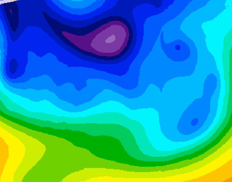 GDPS 500 millibar geopotential height 144 hour forecast chart for Canada based on 2026/02/07 1200Z data