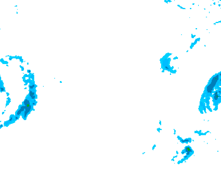 GDPS precipitation 006 hour forecast chart for Canada based on 2026/02/07 0000Z data