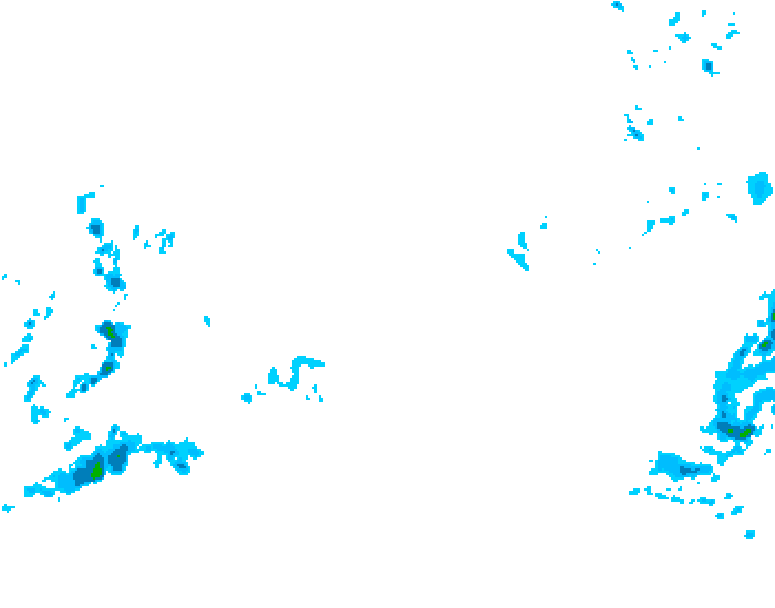 GDPS precipitation 042 hour forecast chart for Canada based on 2026/02/07 0000Z data