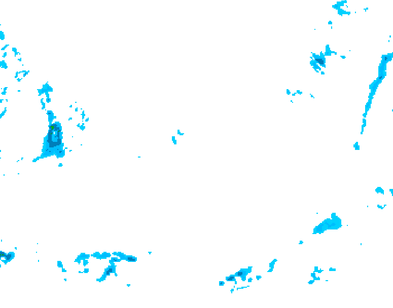 GDPS precipitation 108 hour forecast chart for Canada based on 2026/02/07 0000Z data