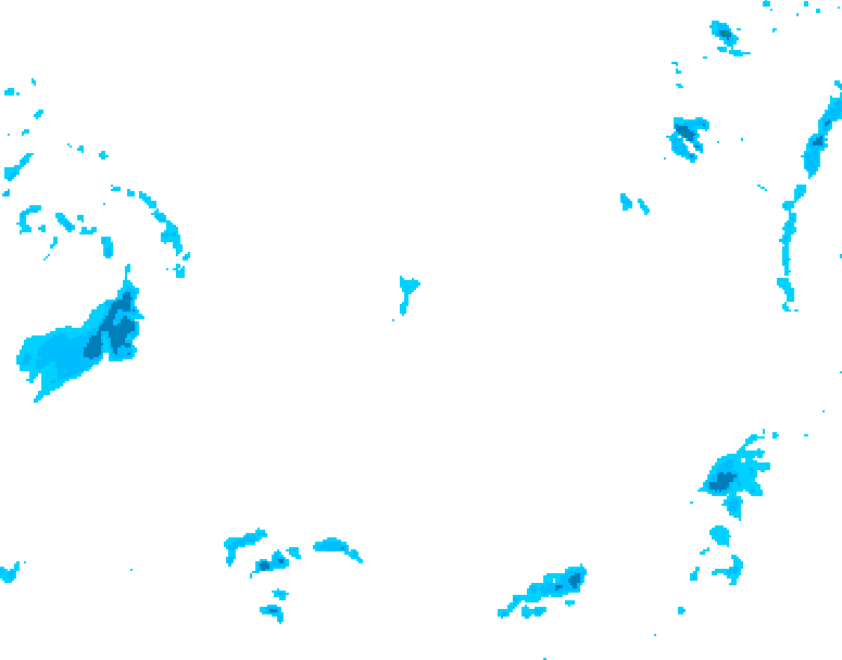GDPS precipitation 114 hour forecast chart for Canada based on 2026/02/07 0000Z data