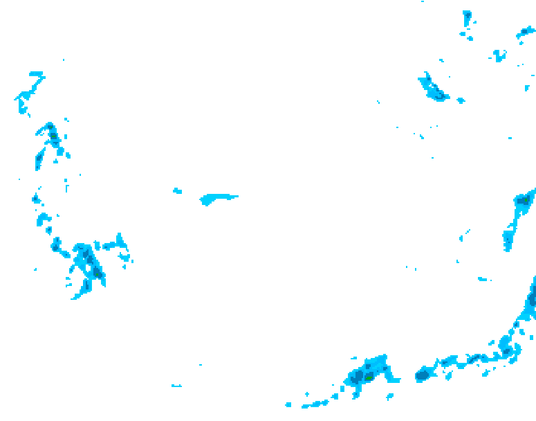GDPS precipitation 144 hour forecast chart for Canada based on 2026/02/07 0000Z data