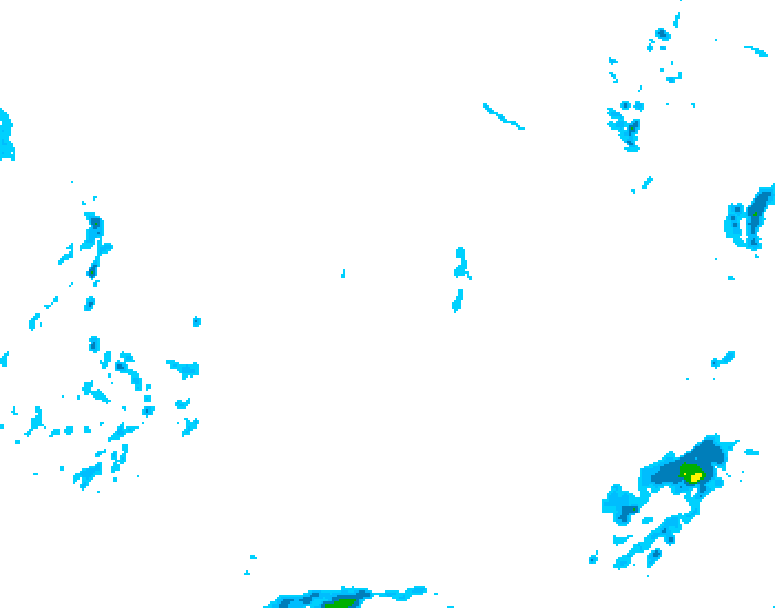 GDPS precipitation 162 hour forecast chart for Canada based on 2026/02/07 0000Z data