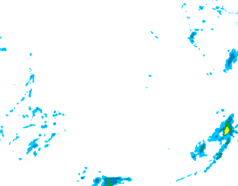 GDPS precipitation 168 hour forecast chart for Canada based on 2026/02/07 0000Z data