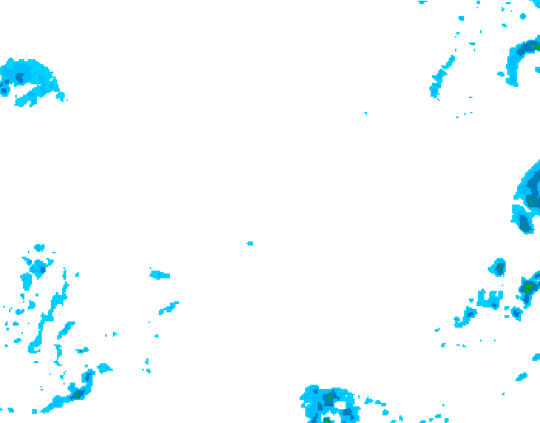 GDPS precipitation 186 hour forecast chart for Canada based on 2026/02/07 0000Z data