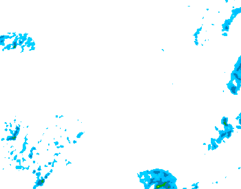 GDPS precipitation 192 hour forecast chart for Canada based on 2026/02/07 0000Z data