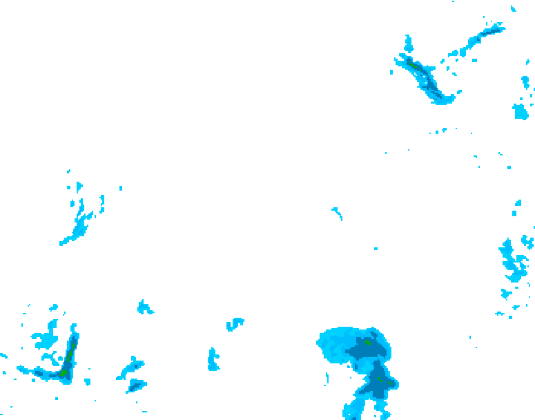 GDPS precipitation 192 hour forecast chart for Canada based on 2026/02/07 1200Z data