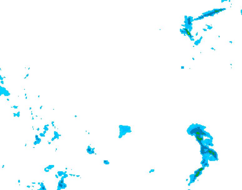 GDPS precipitation 216 hour forecast chart for Canada based on 2026/02/07 1200Z data