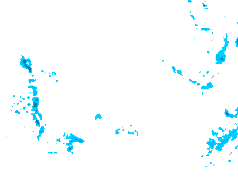 GDPS precipitation 036 hour forecast chart for Canada based on 2026/02/08 0000Z data