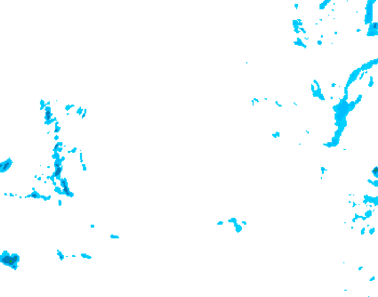 GDPS precipitation 054 hour forecast chart for Canada based on 2026/02/08 0000Z data