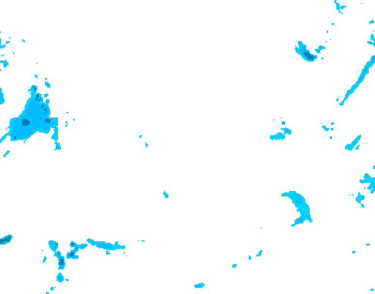 GDPS precipitation 078 hour forecast chart for Canada based on 2026/02/08 0000Z data