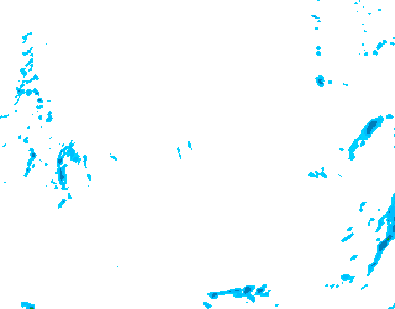 GDPS precipitation 120 hour forecast chart for Canada based on 2026/02/08 0000Z data