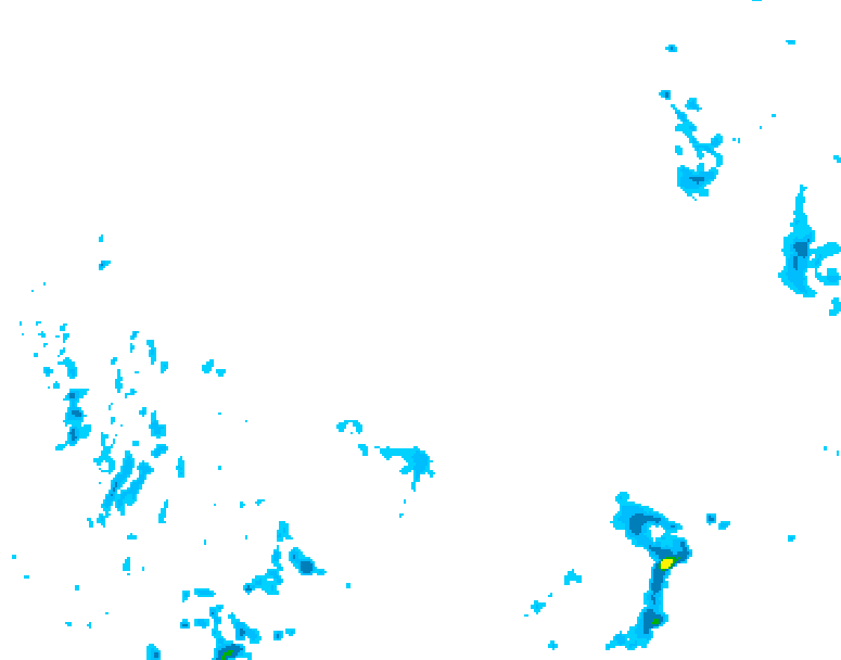 GDPS precipitation 198 hour forecast chart for Canada based on 2026/02/08 0000Z data