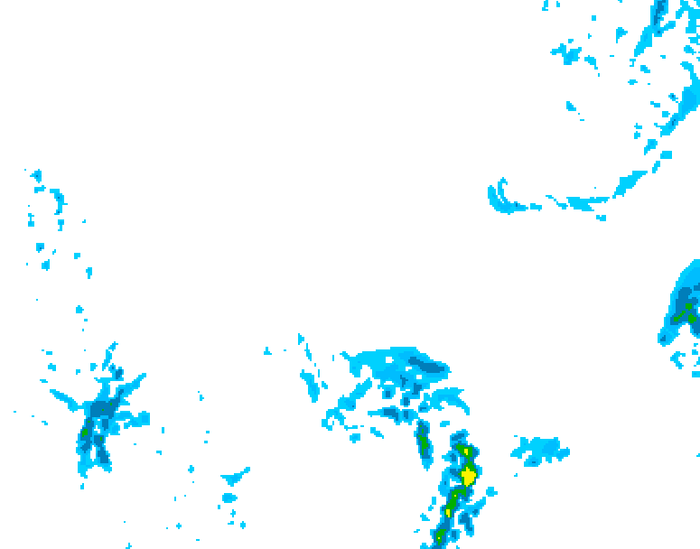 GDPS precipitation 240 hour forecast chart for Canada based on 2026/02/08 0000Z data