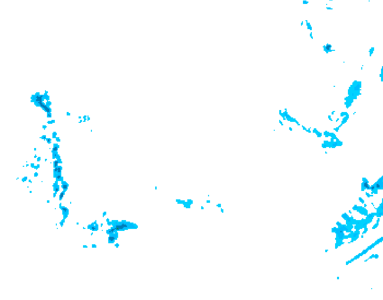 GDPS precipitation 024 hour forecast chart for Canada based on 2026/02/08 1200Z data