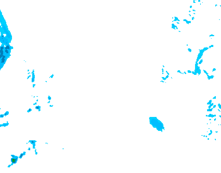 GDPS precipitation 054 hour forecast chart for Canada based on 2026/02/08 1200Z data
