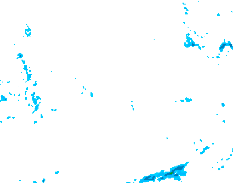 GDPS precipitation 120 hour forecast chart for Canada based on 2026/02/08 1200Z data