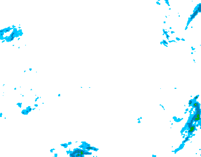 GDPS precipitation 138 hour forecast chart for Canada based on 2026/02/08 1200Z data