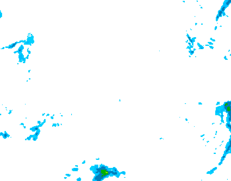 GDPS precipitation 144 hour forecast chart for Canada based on 2026/02/08 1200Z data