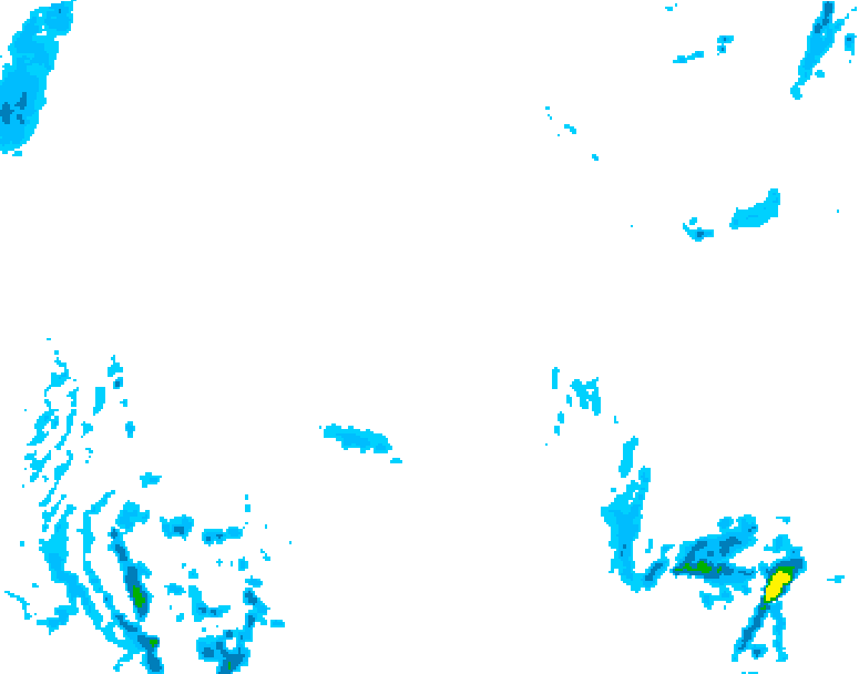 GDPS precipitation 204 hour forecast chart for Canada based on 2026/02/08 1200Z data