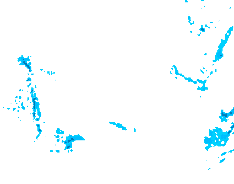 GDPS precipitation 012 hour forecast chart for Canada based on 2026/02/09 0000Z data