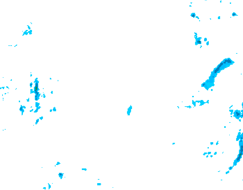 GDPS precipitation 102 hour forecast chart for Canada based on 2026/02/09 0000Z data