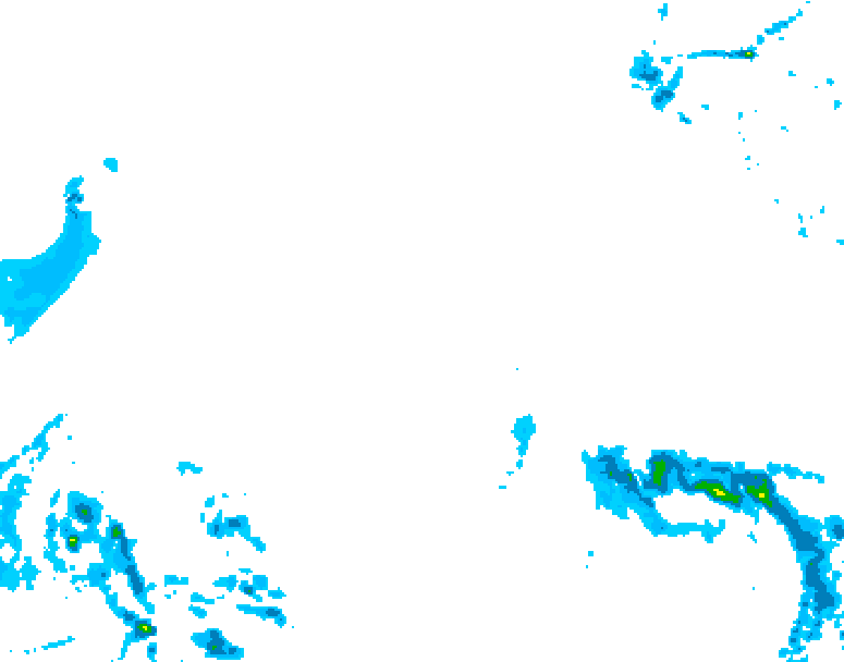 GDPS precipitation 204 hour forecast chart for Canada based on 2026/02/09 0000Z data