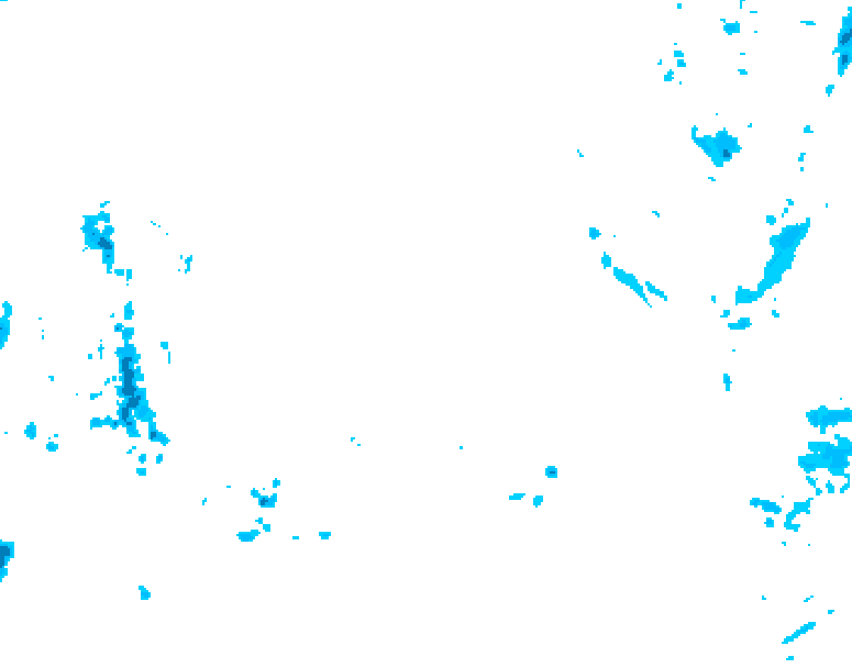 GDPS precipitation 012 hour forecast chart for Canada based on 2026/02/09 1200Z data