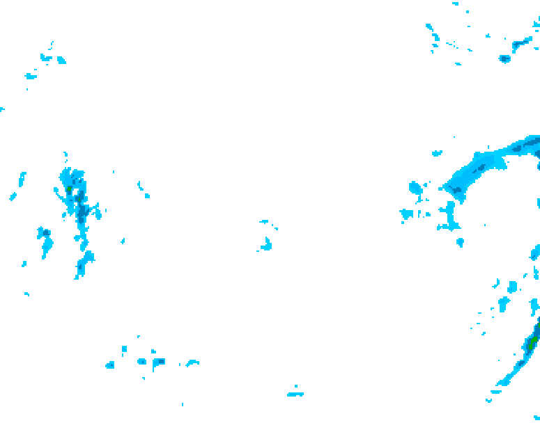 GDPS precipitation 084 hour forecast chart for Canada based on 2026/02/09 1200Z data
