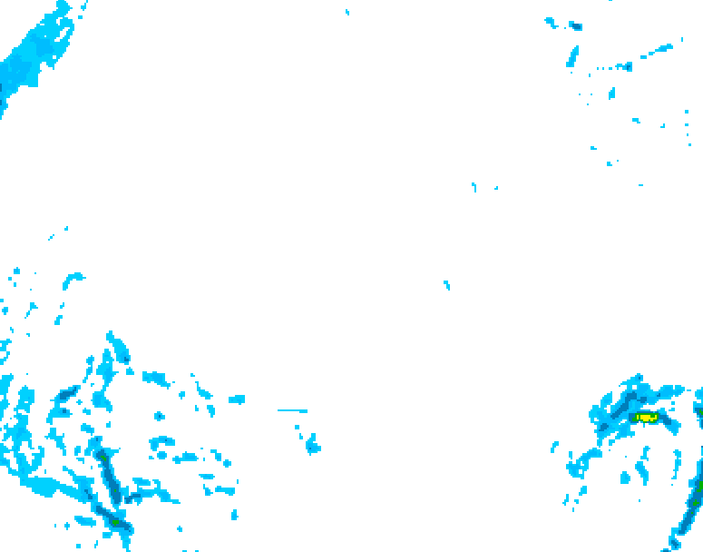 GDPS precipitation 192 hour forecast chart for Canada based on 2026/02/09 1200Z data
