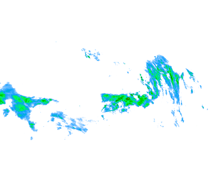 Weather radar data valid at 2026/02/09 16:24 UTC