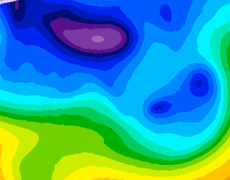 GDPS 500 millibar geopotential height 066 hour forecast chart for Canada based on 2026/02/10 1200Z data