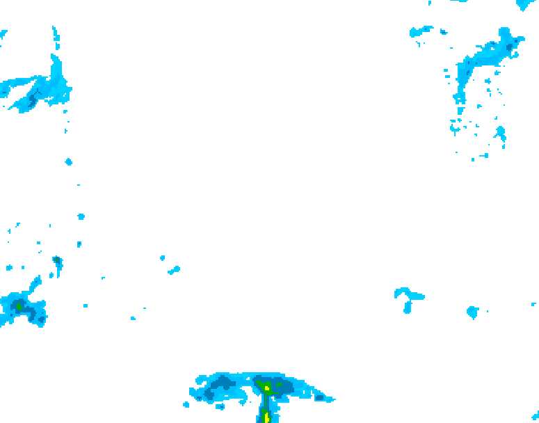 GDPS precipitation 108 hour forecast chart for Canada based on 2026/02/10 0000Z data