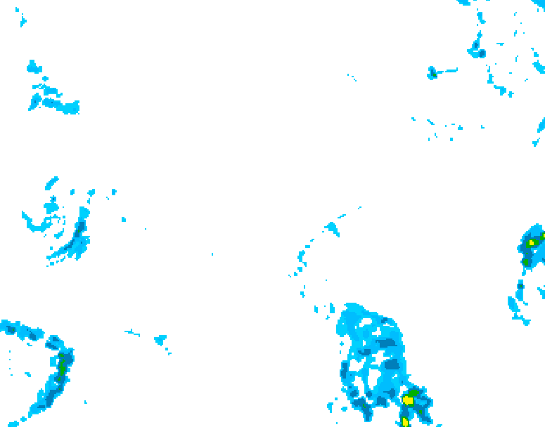 GDPS precipitation 144 hour forecast chart for Canada based on 2026/02/10 0000Z data
