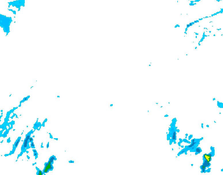GDPS precipitation 168 hour forecast chart for Canada based on 2026/02/10 0000Z data