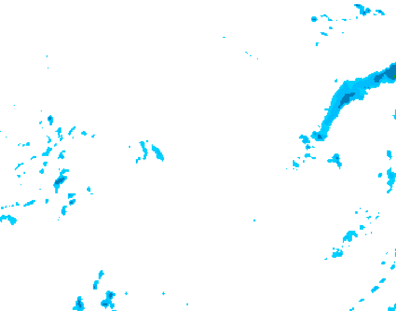 GDPS precipitation 072 hour forecast chart for Canada based on 2026/02/10 1200Z data