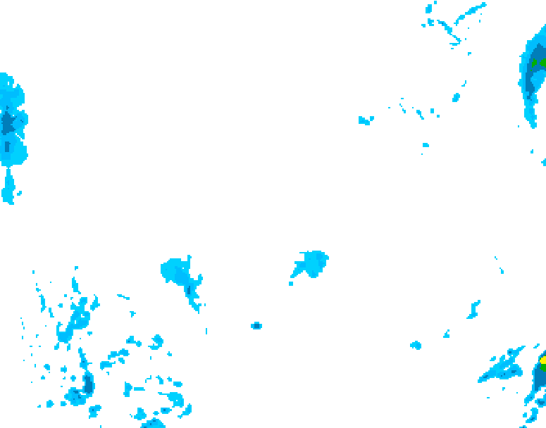 GDPS precipitation 174 hour forecast chart for Canada based on 2026/02/10 1200Z data