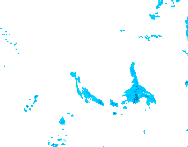 GDPS precipitation 198 hour forecast chart for Canada based on 2026/02/10 1200Z data