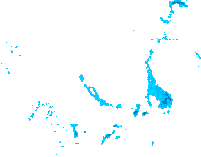 GDPS precipitation 204 hour forecast chart for Canada based on 2026/02/10 1200Z data
