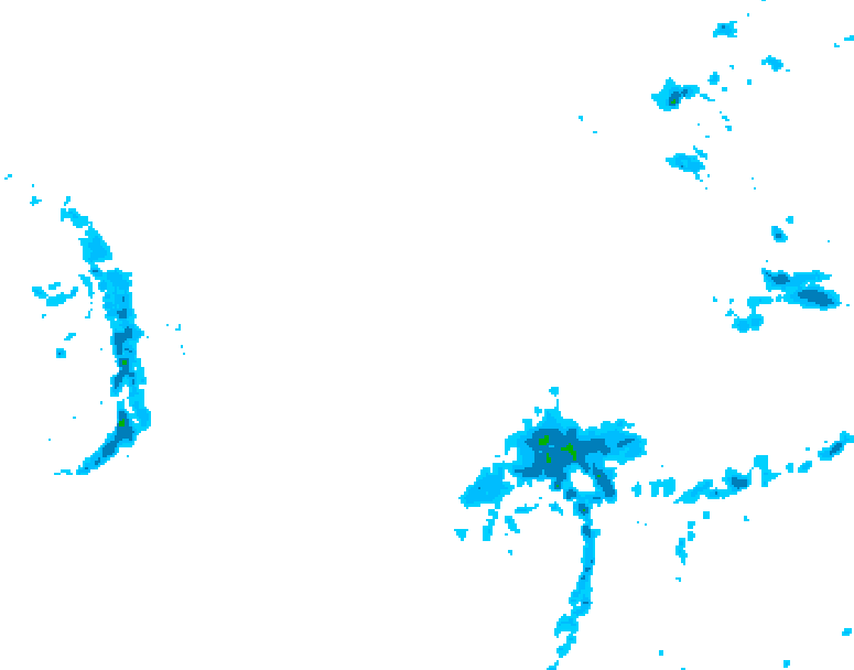 GDPS precipitation 240 hour forecast chart for Canada based on 2026/02/10 1200Z data