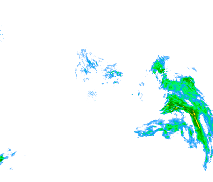 Weather radar data valid at 2026/02/10 16:24 UTC