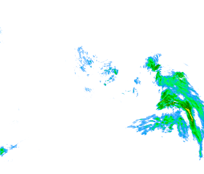 Weather radar data valid at 2026/02/10 16:54 UTC