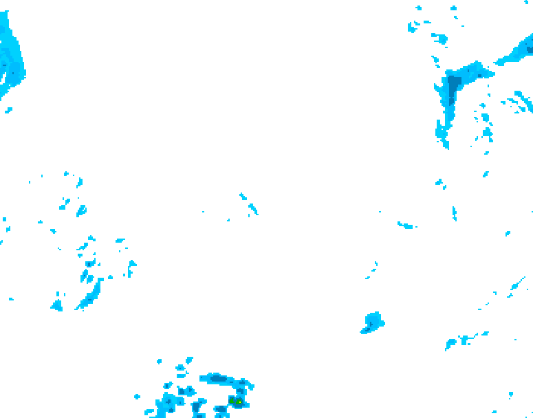 GDPS precipitation 072 hour forecast chart for Canada based on 2026/02/11 0000Z data