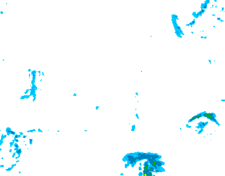 GDPS precipitation 108 hour forecast chart for Canada based on 2026/02/11 0000Z data