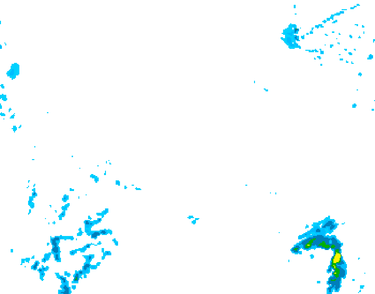 GDPS precipitation 144 hour forecast chart for Canada based on 2026/02/11 0000Z data