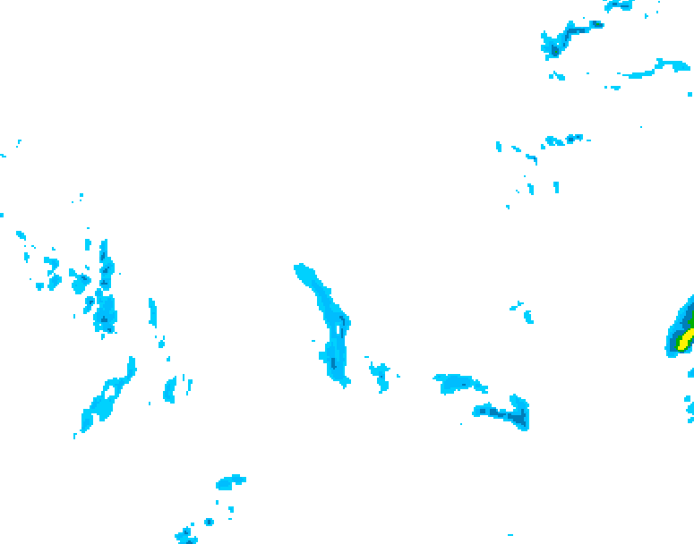 GDPS precipitation 180 hour forecast chart for Canada based on 2026/02/11 0000Z data
