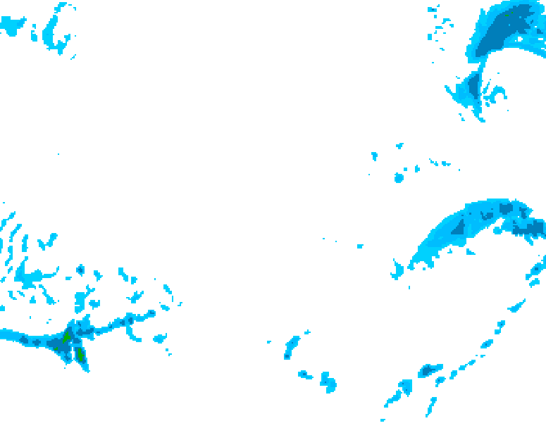 GDPS precipitation 234 hour forecast chart for Canada based on 2026/02/11 0000Z data