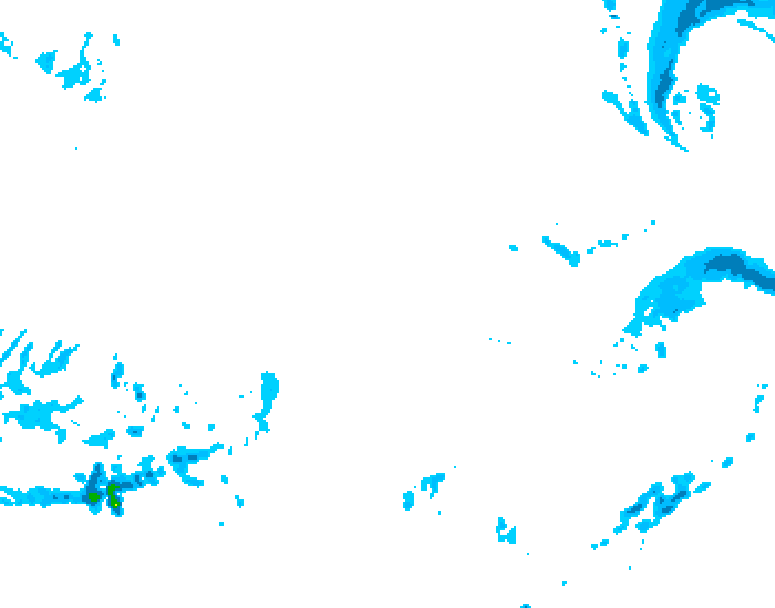 GDPS precipitation 240 hour forecast chart for Canada based on 2026/02/11 0000Z data