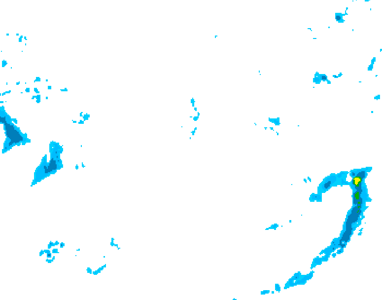 GDPS precipitation 012 hour forecast chart for Canada based on 2026/02/11 1200Z data