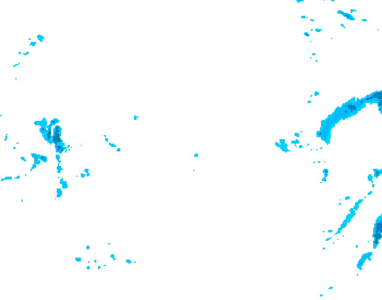 GDPS precipitation 036 hour forecast chart for Canada based on 2026/02/11 1200Z data